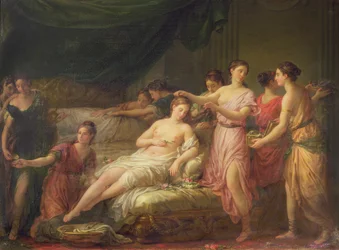 Vorbereitungen für die Braut